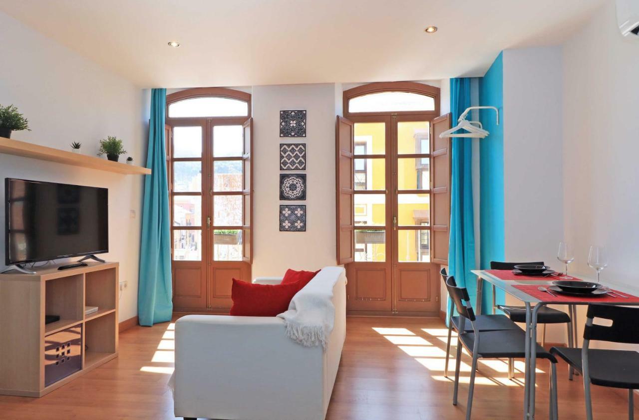 Del Parque Flats Estudio Lagunillas Málaga Eksteriør billede
